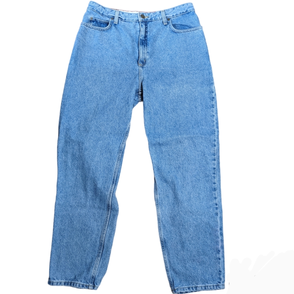 Vintage 90's Land's End tapered leg mom jeans size 14
